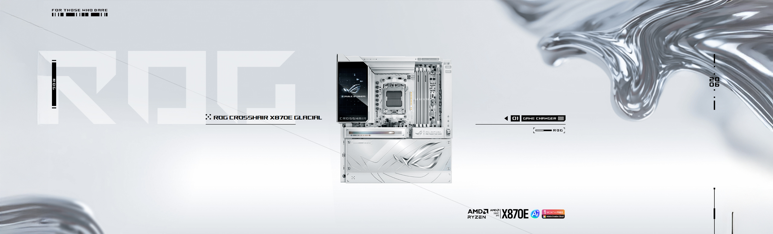 ROG CROSSHAIR X870E GLACIAL