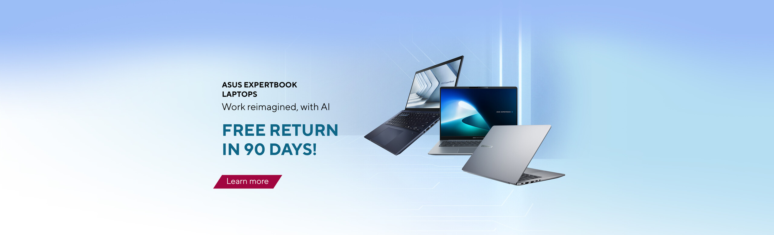 Experience Business Excellence: Free Return for ExpertBook in 90 days!