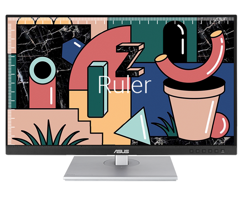 ASUS ProArt Display PA247CV features real-size artwork preview